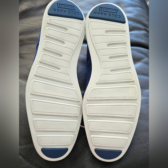 Cole Haan Shoes Cole Haan Original Grand Wingtip Oxford Shoes Blue Men Size 10.5 - Picture 9 of 11